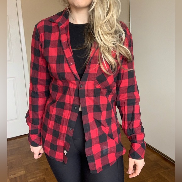 TNA “Boyfriend” Button Up - Buffalo Check - XS - Picture 5 of 9